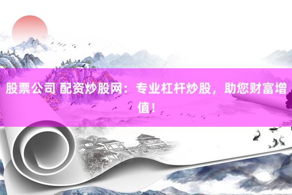 股票公司 配资炒股网：专业杠杆炒股，助您财富增值！