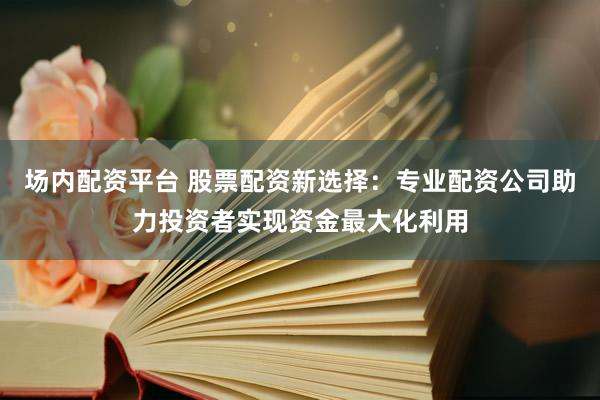 场内配资平台 股票配资新选择：专业配资公司助力投资者实现资金最大化利用